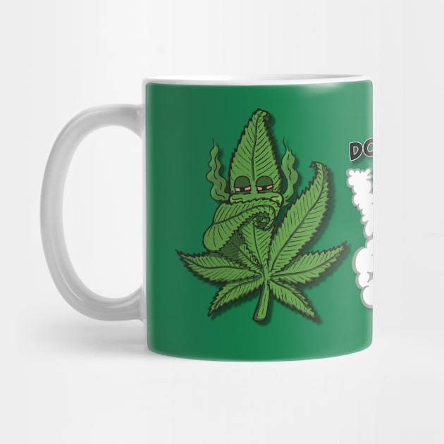 Don't Worry, It's Just A Weed Cough - Horizontal by deancoledesign